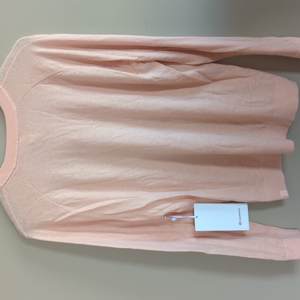 NWT Lululemon Silk Blend Crewnwck Sweater